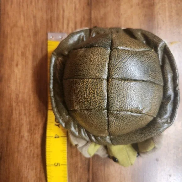 Folkmanis Turtle Finger Puppet Retractable Shell Plush Toy Green Brown 5 Inch - Picture 7 of 7